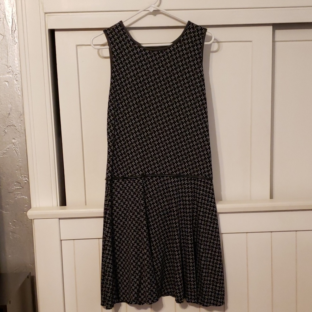 Max studio Black/gray sleeveless dress